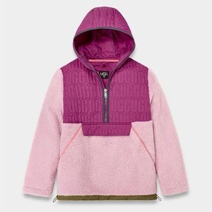 UGG Sherpa Half Zip Pullover NWT